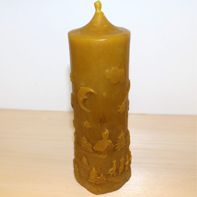 Svíčka z včelího vosku 2