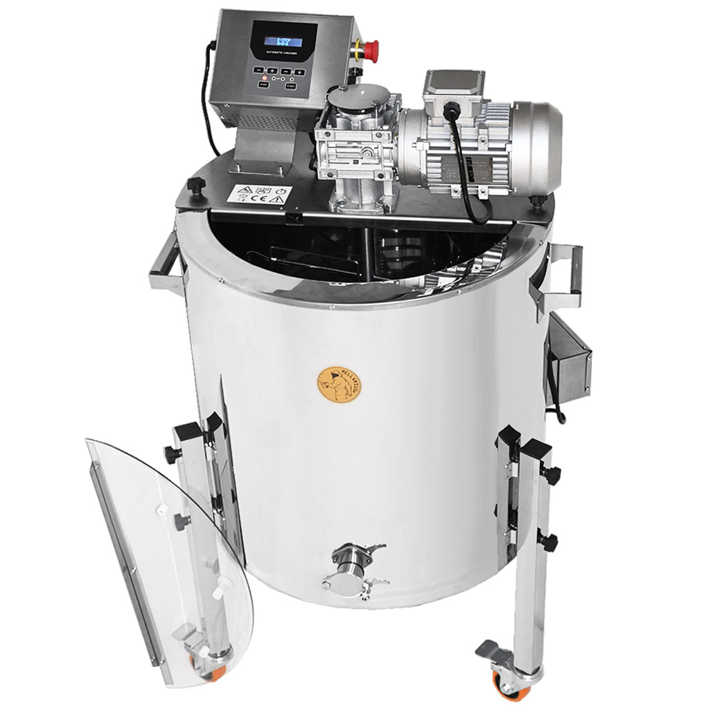 Zařízení k pastování s ohřevem Mellarius MaxiLine 230 V obj. 100 kg - automat, pastování medu, zpracování medu, včelařské vybavení