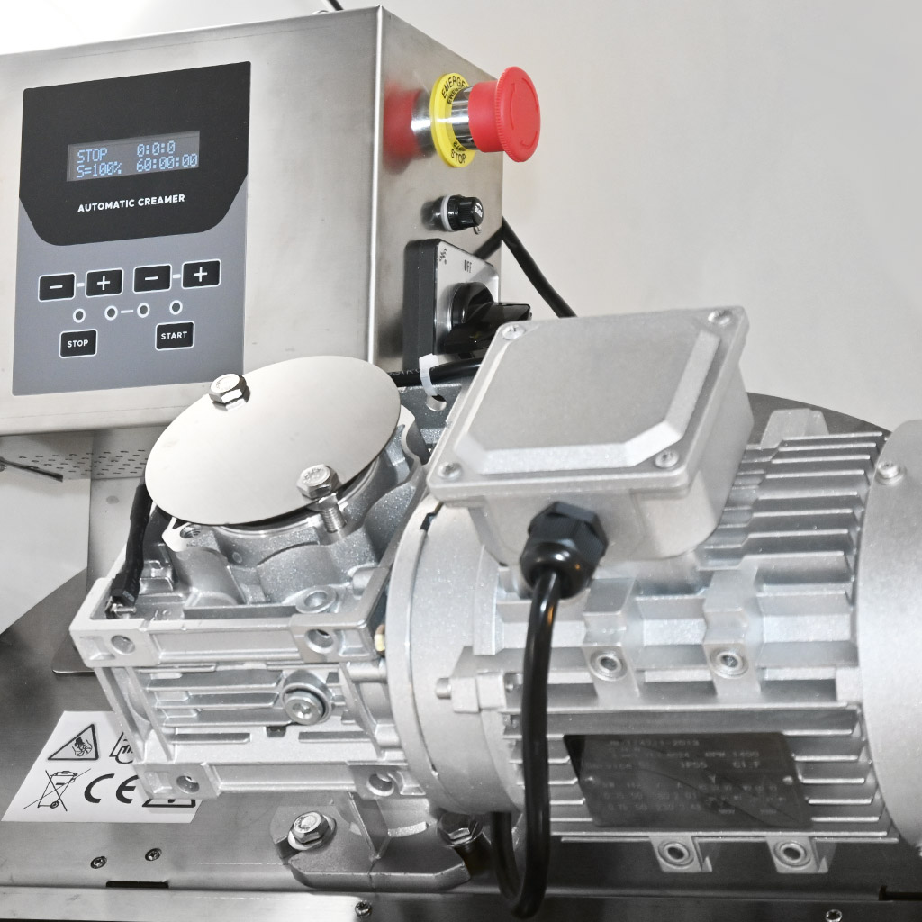 Zařízení k pastování s ohřevem Mellarius MaxiLine 230 V obj. 70 kg - automat, pastování medu, zpracování medu, včelařské vybavení