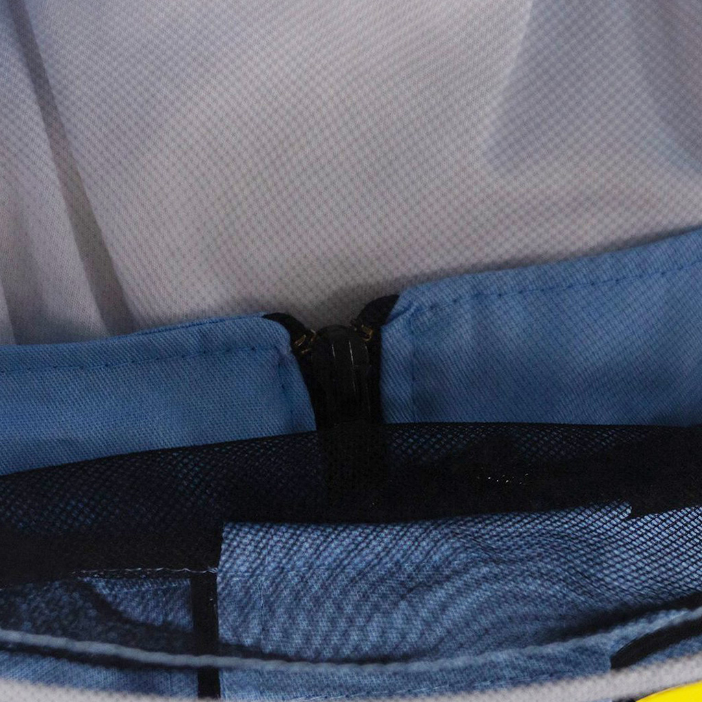 Včelařská bunda s kloboukem modrá Lysoň, velikost S až XXL, včelařská bunda, ochranné oblečení, včelařské potřeby