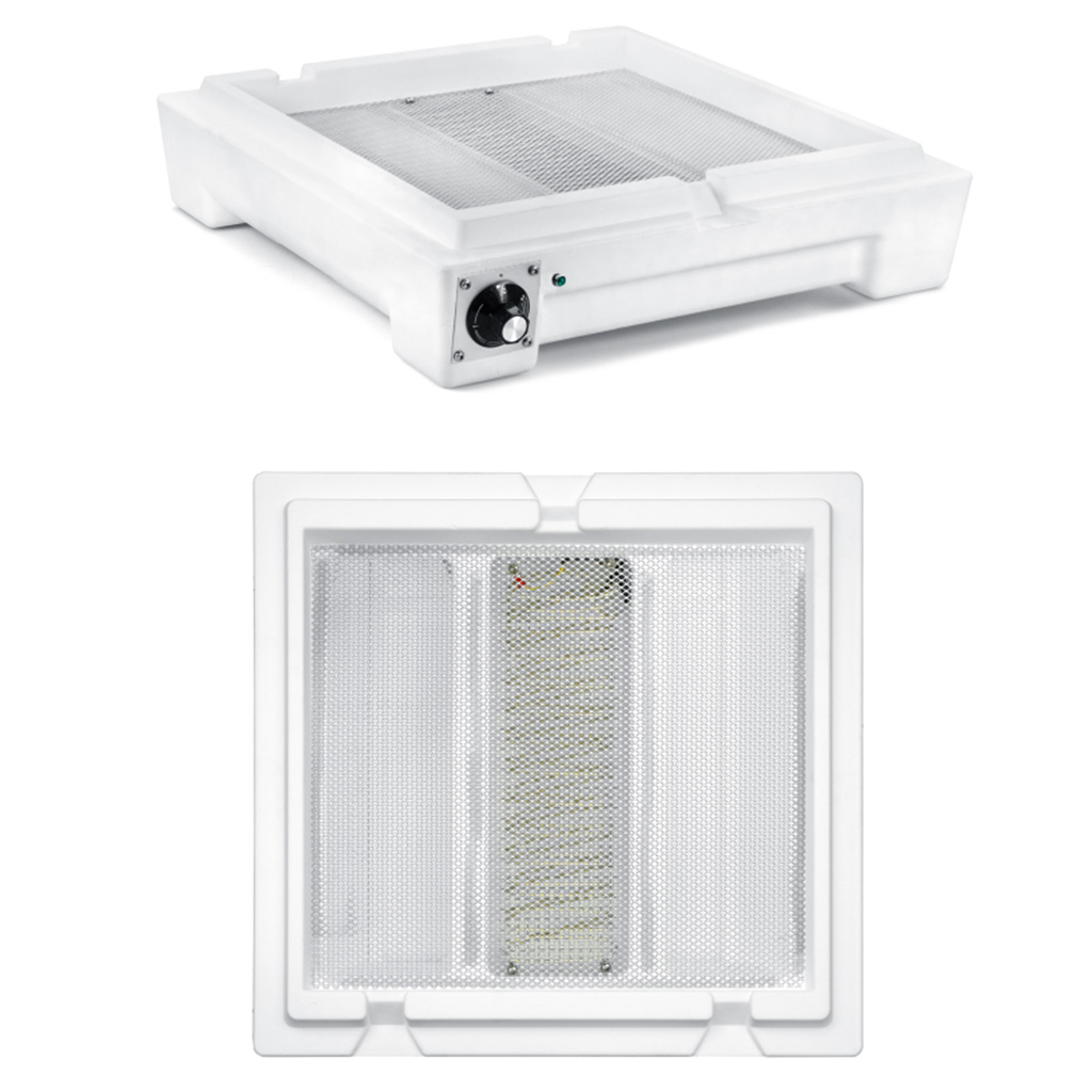 termostatická komora pro med, regulace teploty, izolovaný box, ztekucování