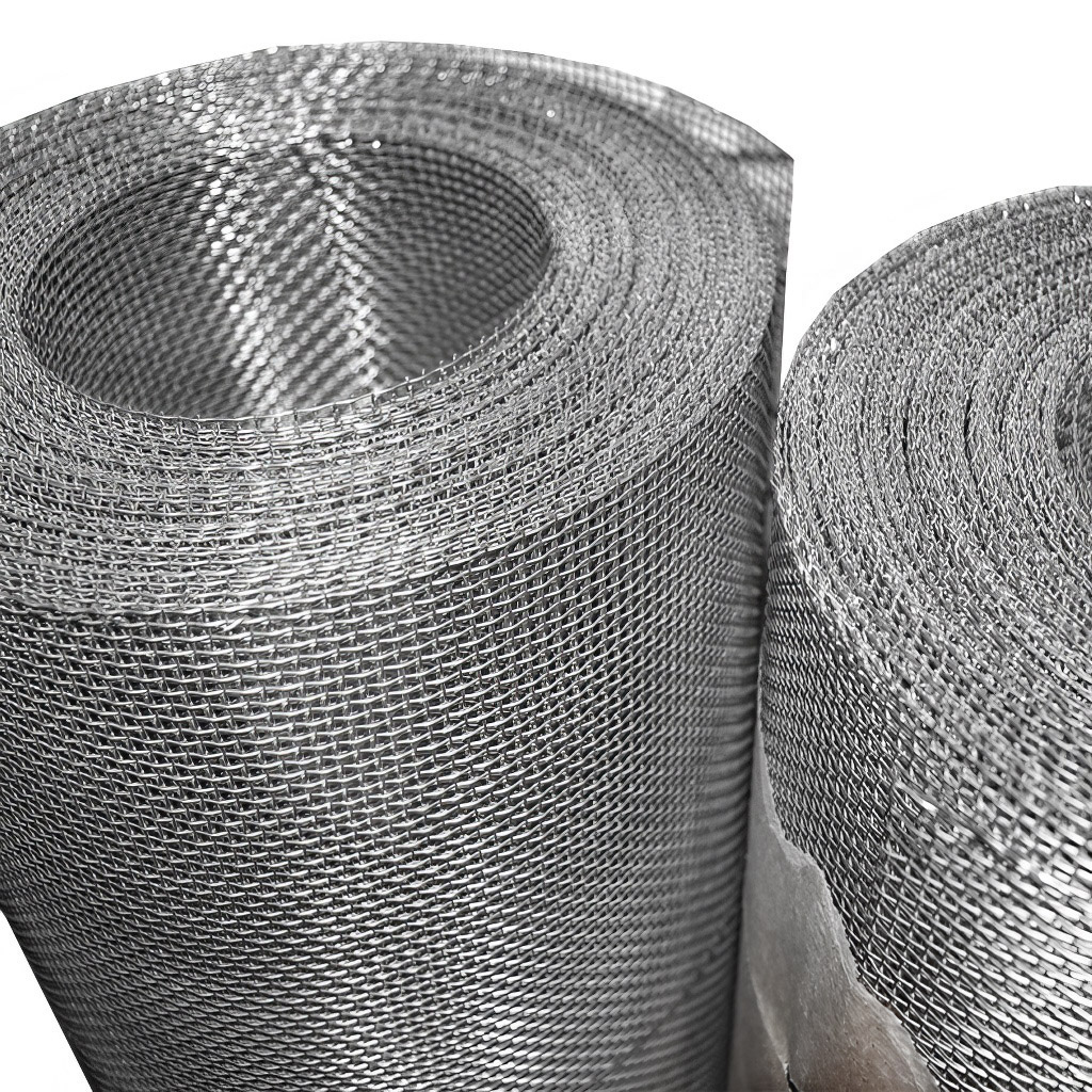pozinkované pletivo oko 3,15 mm, přední pohled, včelařské potřeby
