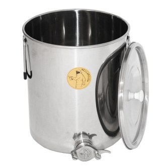 Stáčecí nádoba Mellarius 35 kg - nerez kohout