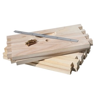 Nástavek 39 x 24 odlehčený - celodřevěný - cinkovaný - schienen