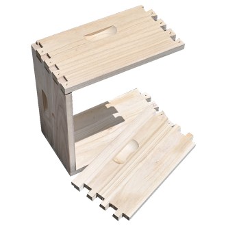 Nástavek 39 x 24 odlehčený - celodřevěný - cinkovaný