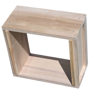 Nástavek 39 x 24 odlehčený - celodřevěný - Liebig