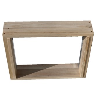 nerezové lišty pro rámky, opora rámků, Zander, úl