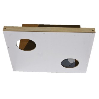 10er Systembeute Innendeckel mit Dämmplatte