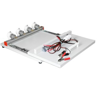 Vrtací přípravek - děrovač rámků na čtyři vrtačky