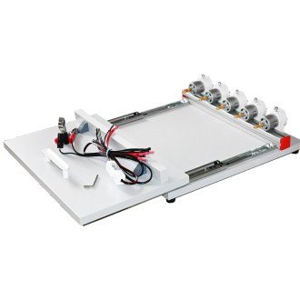 Vrtací přípravek - děrovač rámků na pět vrtaček