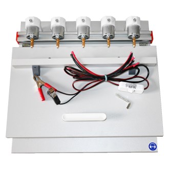 Vrtací přípravek - děrovač rámků na pět vrtaček