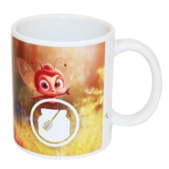 Hrneček s dětským motivem medvídka