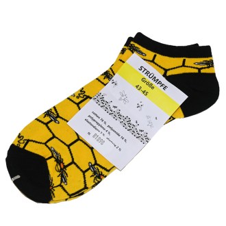 Ponožky Bieno Design - kotníkové - plástev