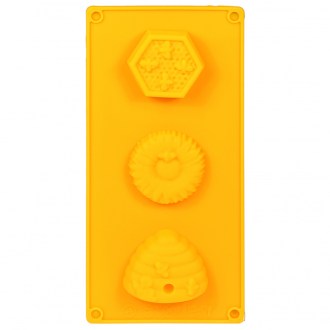 Silikonová forma včelí motivy