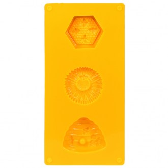 Silikonová forma včelí motivy