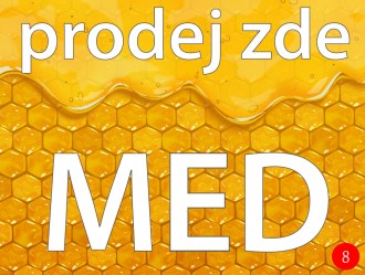 Cedule / tabule - prodej medu, včelařské potřeby, kvalitní vybavení, fotografie produktu