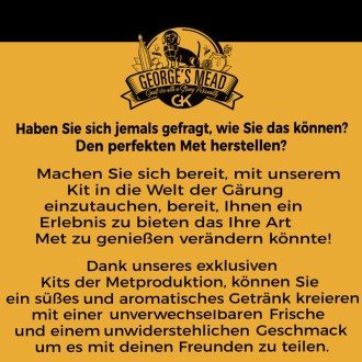 Set na výrobu domácí medoviny – George's Mead (5 litrů)