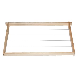 Rámek Langstroth Jumbo - 285 - Hoffman, vypletený, s zděřemi, s drážkou 1 ks