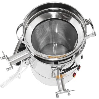 Stáčecí a čeřící nádoba Mellarius MaxiLine 35 kg s integrovaným topným tělesem