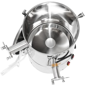 Stáčecí a čeřící nádoba Mellarius MaxiLine 35 kg s integrovaným topným tělesem