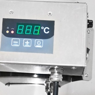 Stáčecí dekrystalizační nádoba s ohřevem Mellarius MaxiLine 230 V - 185 litrů / 260 kg