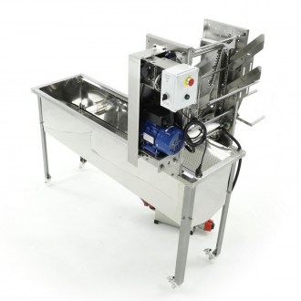 Stůl odvíčkovací s podávacími lištami 230V, s uzavřeným oběhem – MINIMA