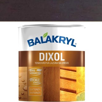 barva na úly, Balakryl Dixol, odstín mahagon, ochranný nátěr dřeva