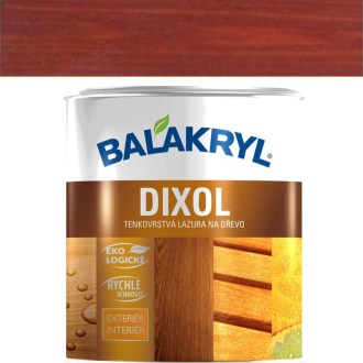 barva na úly, Balakryl Dixol, odstín teak, ochranný nátěr dřeva