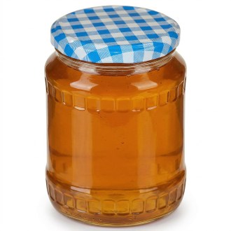 Víčko na sklenici TO 82 - Karo modré