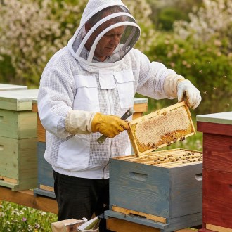 Profi blůza včelařská s kuklou vel: S-XXL