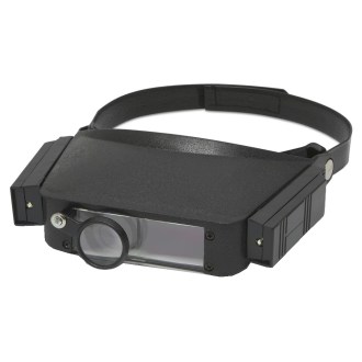 Čelní lupa s osvětlením - hlavová