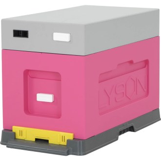 Plemenáč polystyrenový 39x24 - 6 rámků - šedo-zůžový