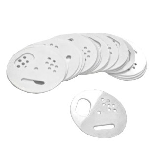 Česnový uzávěr - pr. 5 cm - bílý