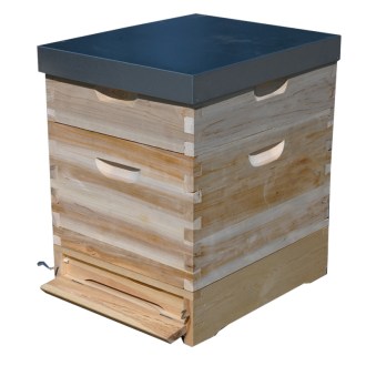 Včelí úl Dadant 1x(285) + 2x2/3(159) - 10 r. - cink