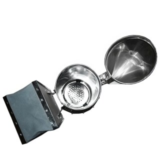 Dýmák (kuřák)  něm. - vysoký - nerezový (max)