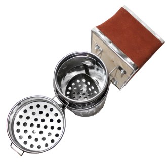 Dýmák (kuřák)  nerezový - velký - P