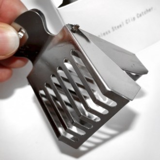 Výchytka včelích matek - skřipec - nerez - PROFI