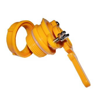 Kohout - plast - žlutý