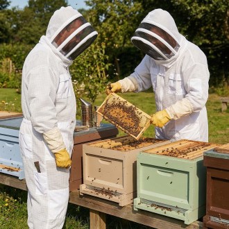 Profi kombinéza včelařská s kuklou vel: M