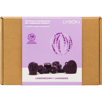 Kreativní sada na výrobu svíček – Levandulová