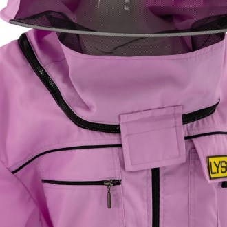 Včelařská kombinéza s kloboukem - fialová - Lysoň, vel.: S-XXXXL