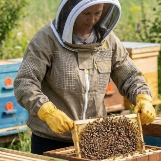 Včelařská bunda s částečnou ventilací Elegant Bee