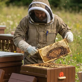 Včelařská kombinéza s částečnou ventilací Elegant Bee
