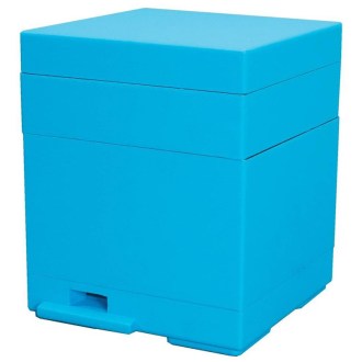 Mini úl pro chov matek, s rámky (s novým dnem W1118) - barvený