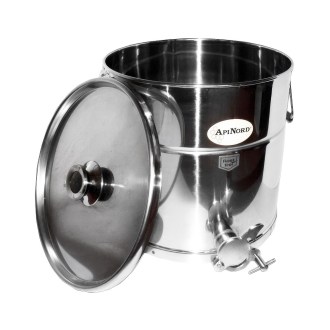 Stáčecí nádoba - nerez výpust 25 kg