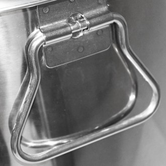 Stáčecí nádoba 50 kg - nerez - těsnící víko