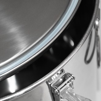 Stáčecí nádoba 50 kg - nerez - těsnící víko