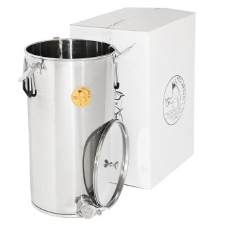 Stáčecí nádoba 50 kg - nerez - těsnící víko