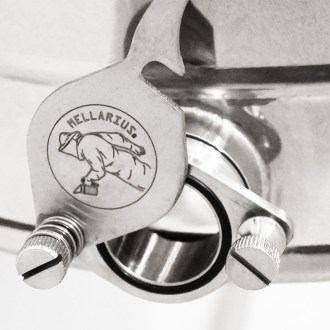 Stáčecí nádoba 35 kg - nerez kohout TV - Mellarius