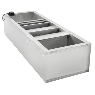 Nádoba na med s kaskádovým sítem, krytem a snímačem hladiny